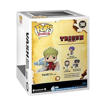 Amazon.com: Funko POP! Deluxe: Trigun - VASH The Stampede
